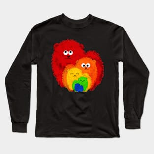 Rainbow Dogs Long Sleeve T-Shirt